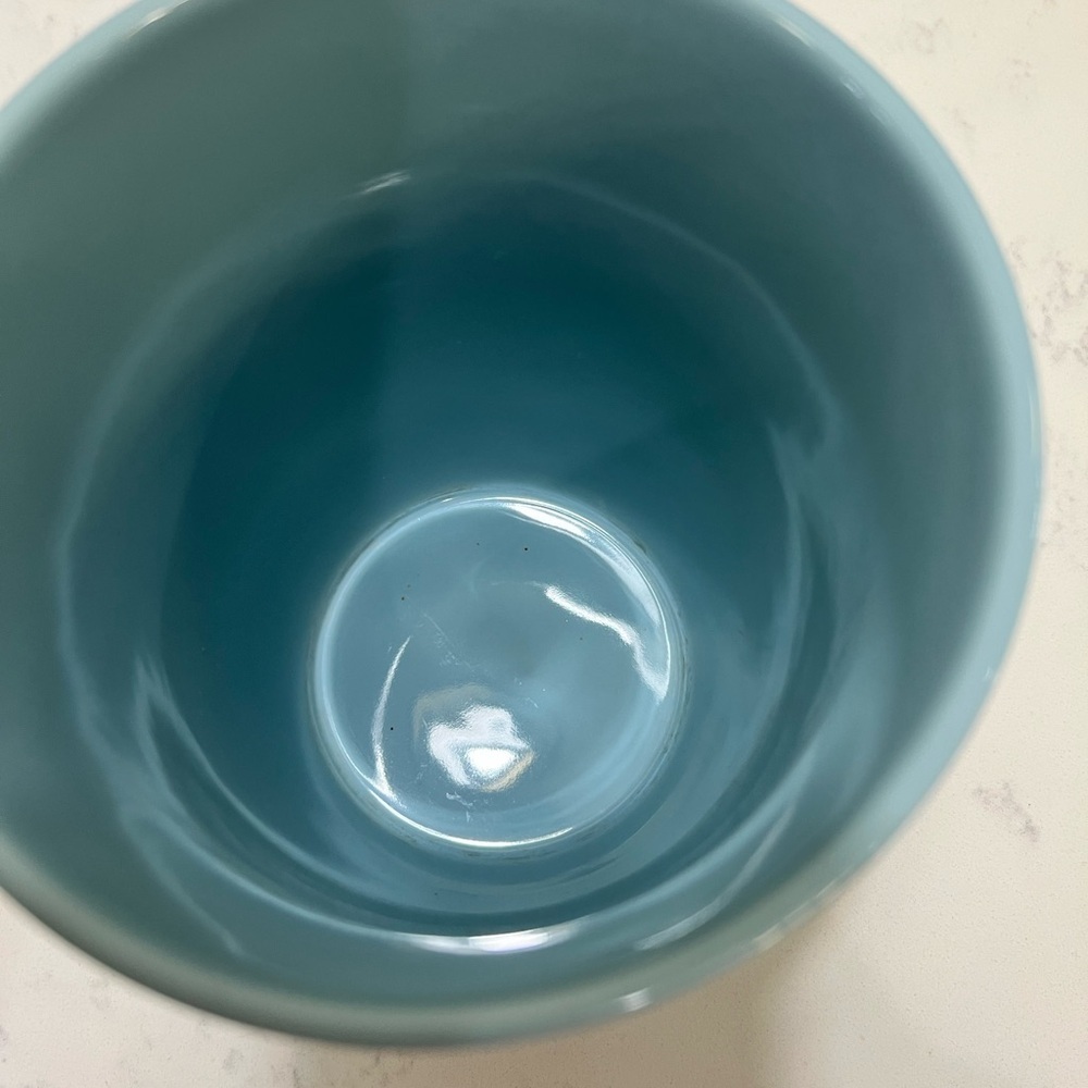No.1 Teacher Blue Mug with Pencil Graphic - Picture 4 of 8
